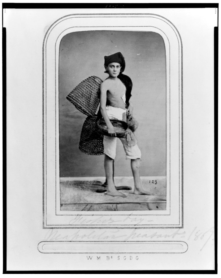 Neapolitan peasant, fisher boy LCCN00650557