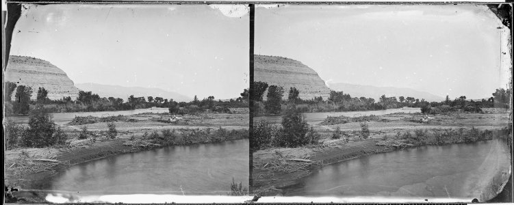 Near Camp at Big Bend of the Truckee River, Nevada. - NARA - 519575
