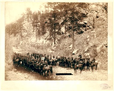 Near Fort Meade. I troop, 8th Cavalry LCCN99613849