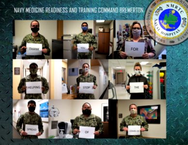 Navy Medicine Readiness and Training Command Bremerton COVID poster 1 (49813517931)