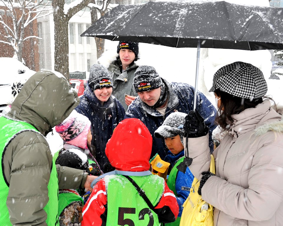 Navy Misawa sailors take part in 65th Annual Sapporo Snow Festival 140205-N-ZI955-045
