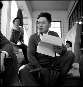 Near San Jose, California. This farm owner of Japanese ancestry has just completed arrangements for . . . - NARA - 537609