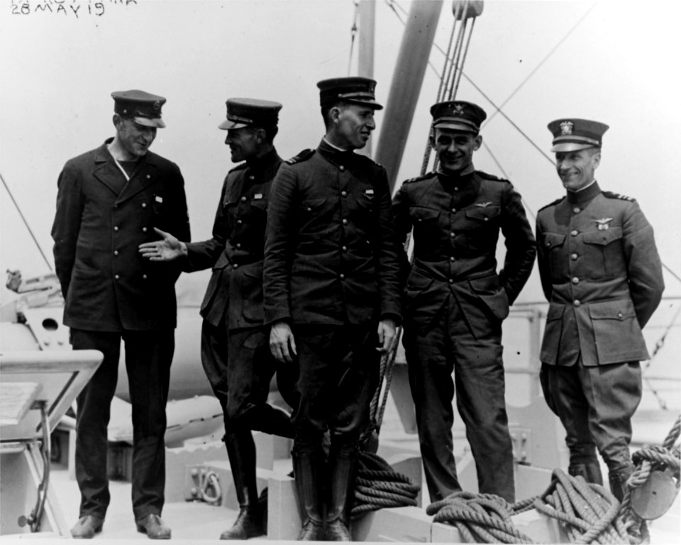 NC-4 Crew in Lisbon, Portugal