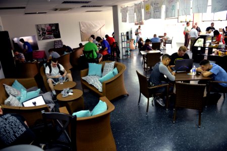 Navy Region Center Singapore welcomes USS John C. Stennis Strike Group Sailors 160421-N-QL164-010
