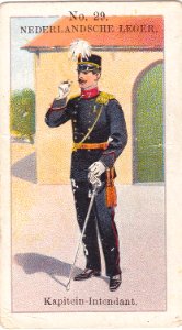 Nederlandsche leger No. 29. Kapitein-Intendant.