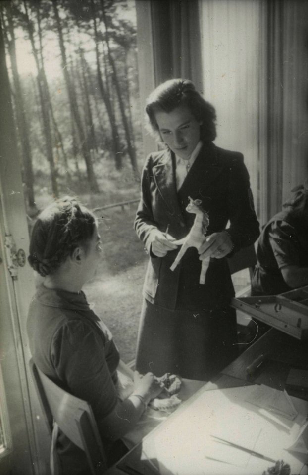 Nederlandse Arbeidsdienst - Fotodienst der NSB - NIOD - 212060