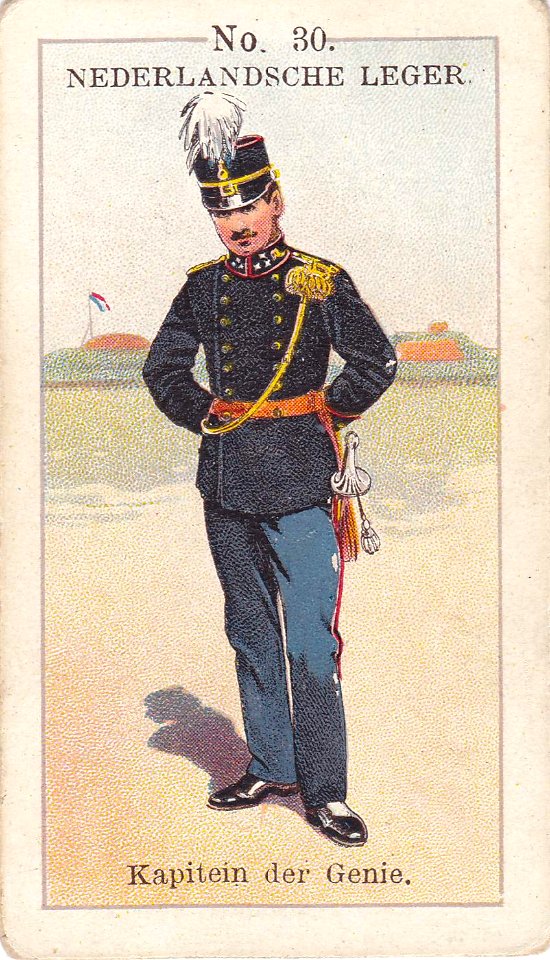 Nederlandsche leger No. 30. Kapitein der Genie.