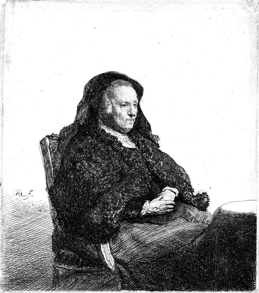 Neeltgen Willemsdr van Zuytbrouck (1569-1640), by Rembrandt