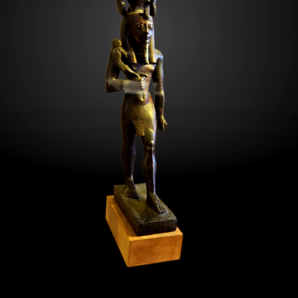 Nefertum statuette with tiara-IMG 0541-gradient