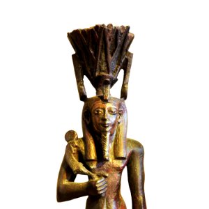 Nefertum statuette with tiara-N 5055-IMG 2177-white