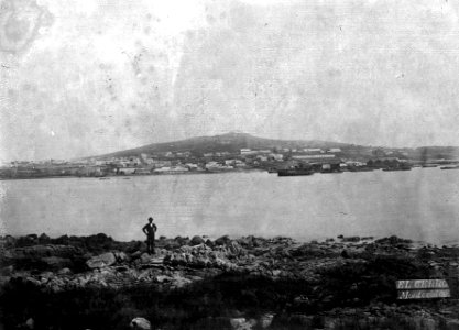 Neg. 37. Vista del Cerro de Montevideo