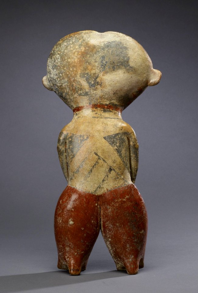 Nayarit - Standing Female Figure - Walters 20092062 - Back