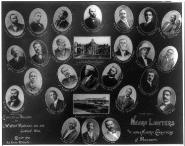 Negro lawyers and other historic characters of Mississippi LCCN2011660968