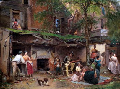 Negro Life at the South by Eastman Johnson, c. 1870, High Museum of Art