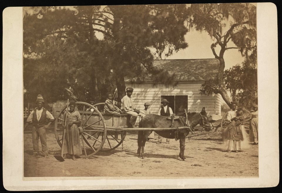 Negro slaves 1862 Edisto Island, S.C. (plantation of James Hopkinson) LCCN2015650290