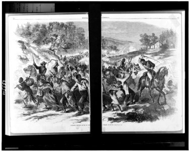 Negroes driven south by the Rebel officers LCCN92515014