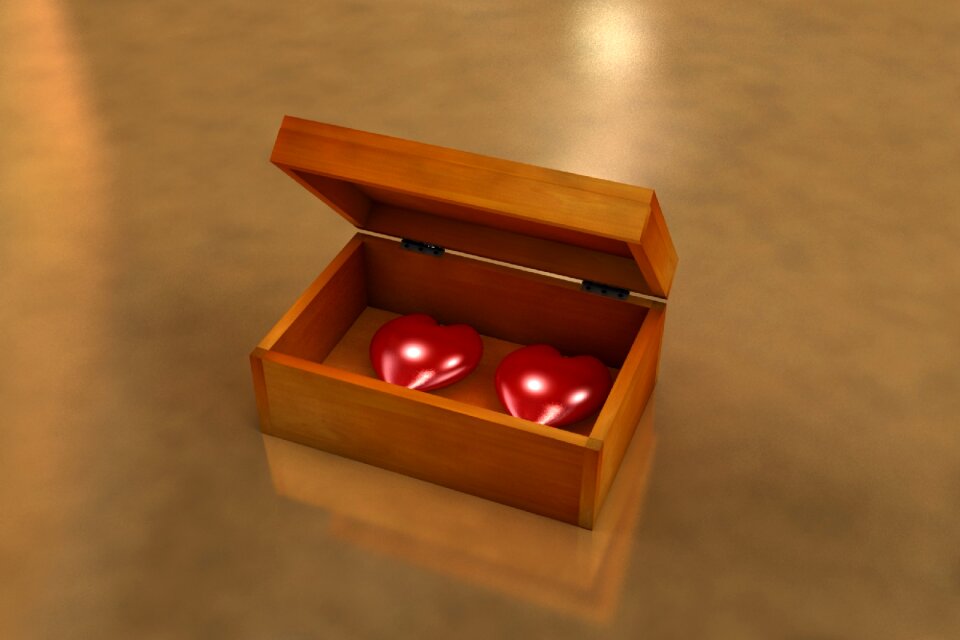 Container wood box