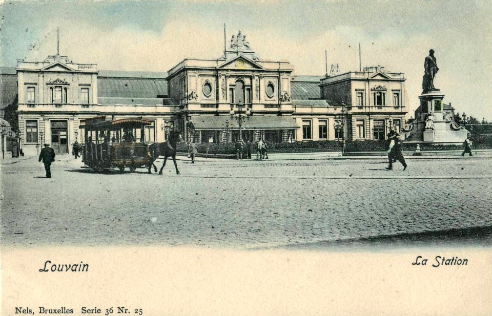 NELS série 36 Nr 25 - LOUVAIN - La Station