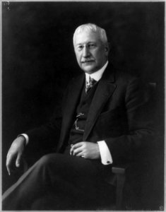 Nelson P. Lewis, civil engineer, three-quarter length portrait, seated facing left LCCN96504027