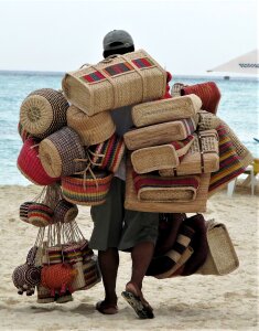 Position beach tourism