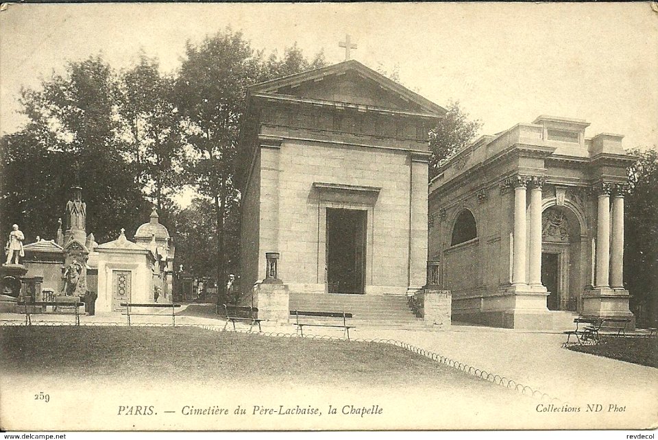 ND - Cimetière du Père-Lachaise - la Chapelle
