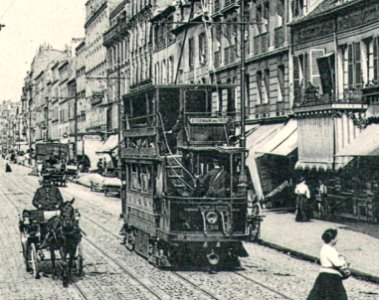ND 1027 - PARIS - La rue Lecourbe (Détail)
