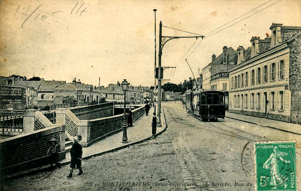 ND 290 - MONTIVILLIERS - L'Arrivée, rue du ...