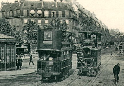 ND 559 - PARIS - La Place Péreire et l'Avenue de Villiers (Détail)