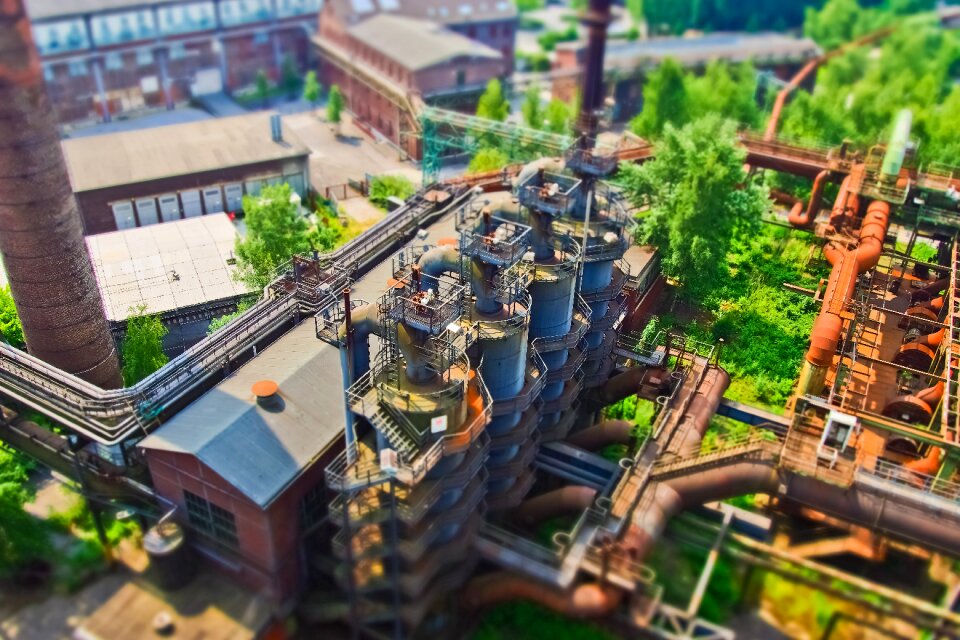 Old factory industry