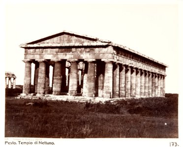 Neptuns tempel, Pesto - Hallwylska museet - 107439