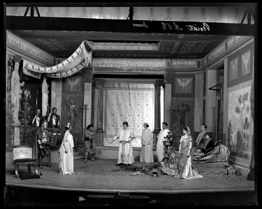 Nero, Dramatiska teatern 1904. Föreställningsbild - SMV - DrT127