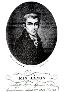Neidl Portrait of János Kis 1816
