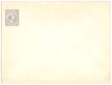 Netherlands 1896 12.5c envelope unused G7 photo