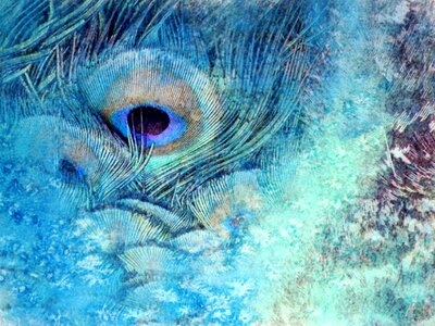 Blue blue art blue painting