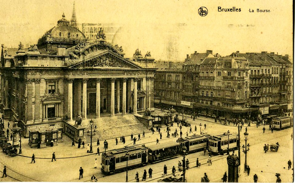 NELS - BRUXELLES - La Bourse