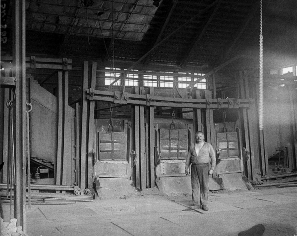 Neuberg an der Mürz - Eisenwerk Martinofen - 1913