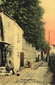 Neubrandenburg, Mecklenburg-Vorpommern - Alte Wickhäuser an der Ringstraße (Zeno Ansichtskarten)