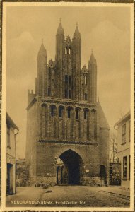 Neubrandenburg, Mecklenburg-Vorpommern - Friedländer Tor (Zeno Ansichtskarten)