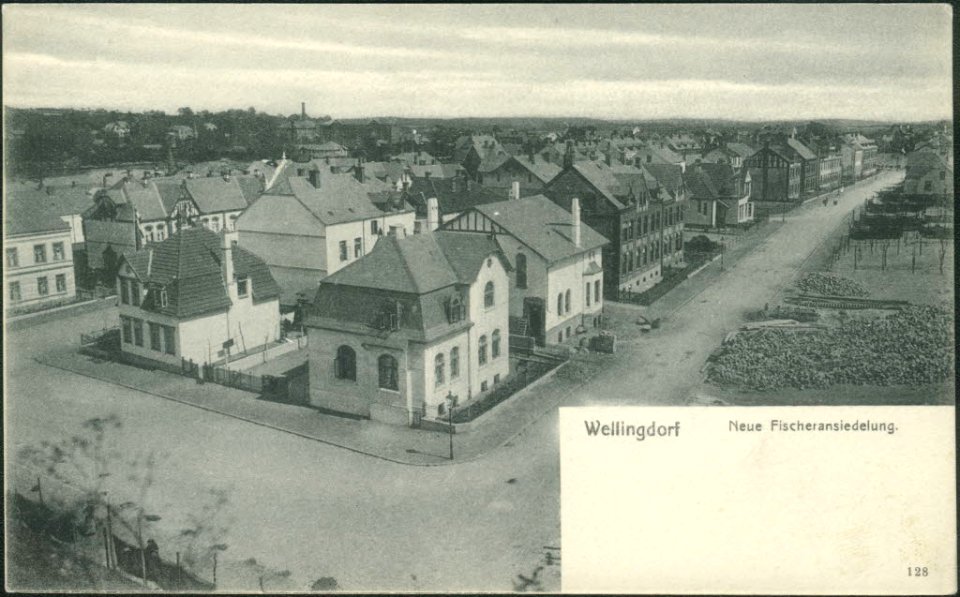 Neue Fischeransiedlung zwischen der Wischhofstraße, der Brückenstraße und der Sohstraße in Wellingdorf (Kiel 28.190)