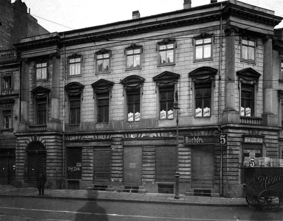 Neue Schönhauser Straße 5, Berlin 1905