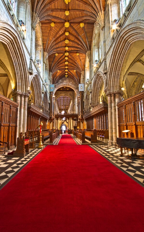 Red carpet cathedral