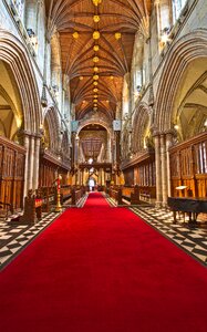 Red carpet cathedral