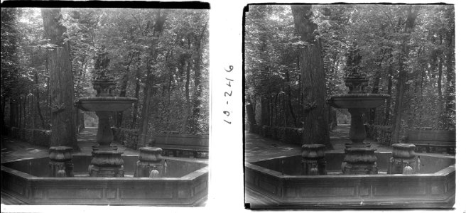 Neptú a un parc d´Aranjuez