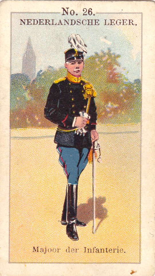 Nederlandsche leger No. 26. Majoor der Infanterie.
