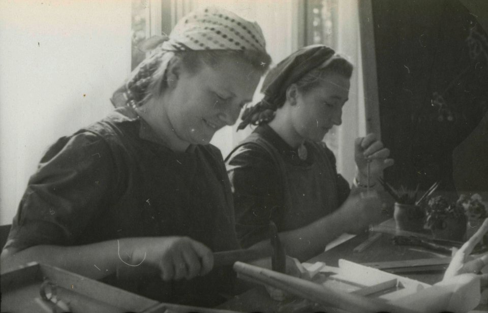 Nederlandse Arbeidsdienst - Fotodienst der NSB - NIOD - 212046