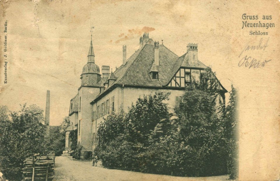 Neuenhagen, Brandenburg - Schloss (Zeno Ansichtskarten)