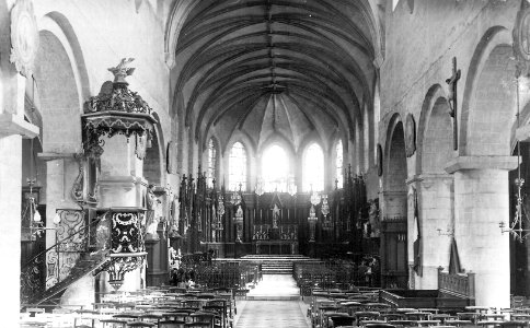 Nef Église Saint-Étienne Jargeau Loiret 2 photo