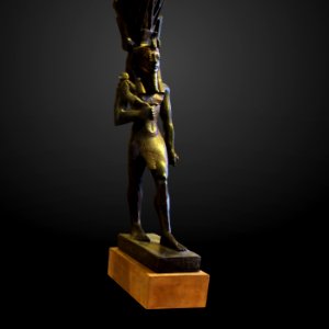 Nefertum statuette with tiara-IMG 0530-gradient