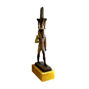 Nefertum statuette-Louvre room 644 display 2 first from right-IMG 0541-white