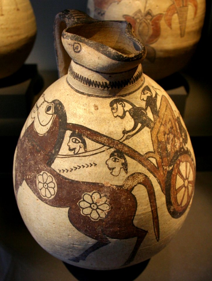 Neues Museum - Krug mit szenischer Darstellung3